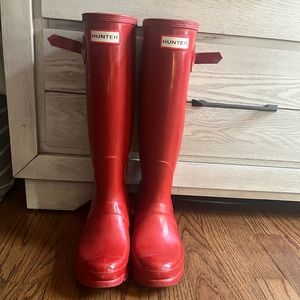 HUNTER Original High Gloss Waterproof
Boot (Women)